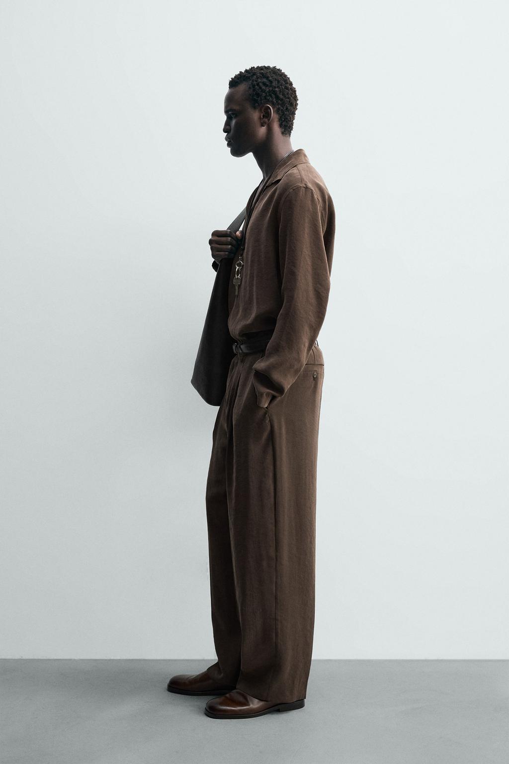 Потрёпанные брюки с запахом