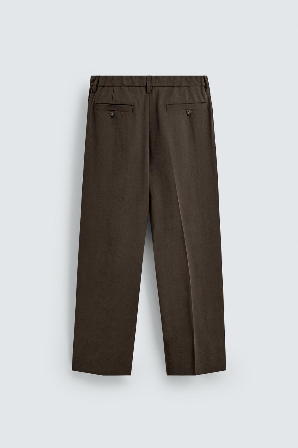 Потрёпанные брюки с запахом