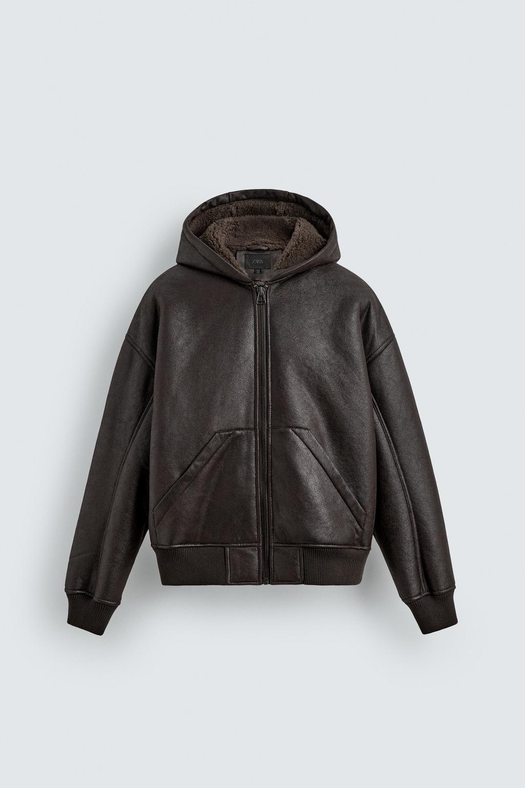 ДУБЛЕНКА ИЗ ИСКУССТВЕННОЙ КОЖИ