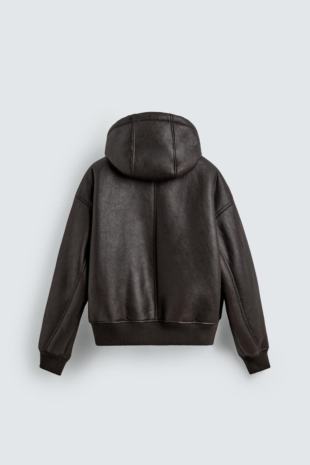 ДУБЛЕНКА ИЗ ИСКУССТВЕННОЙ КОЖИ