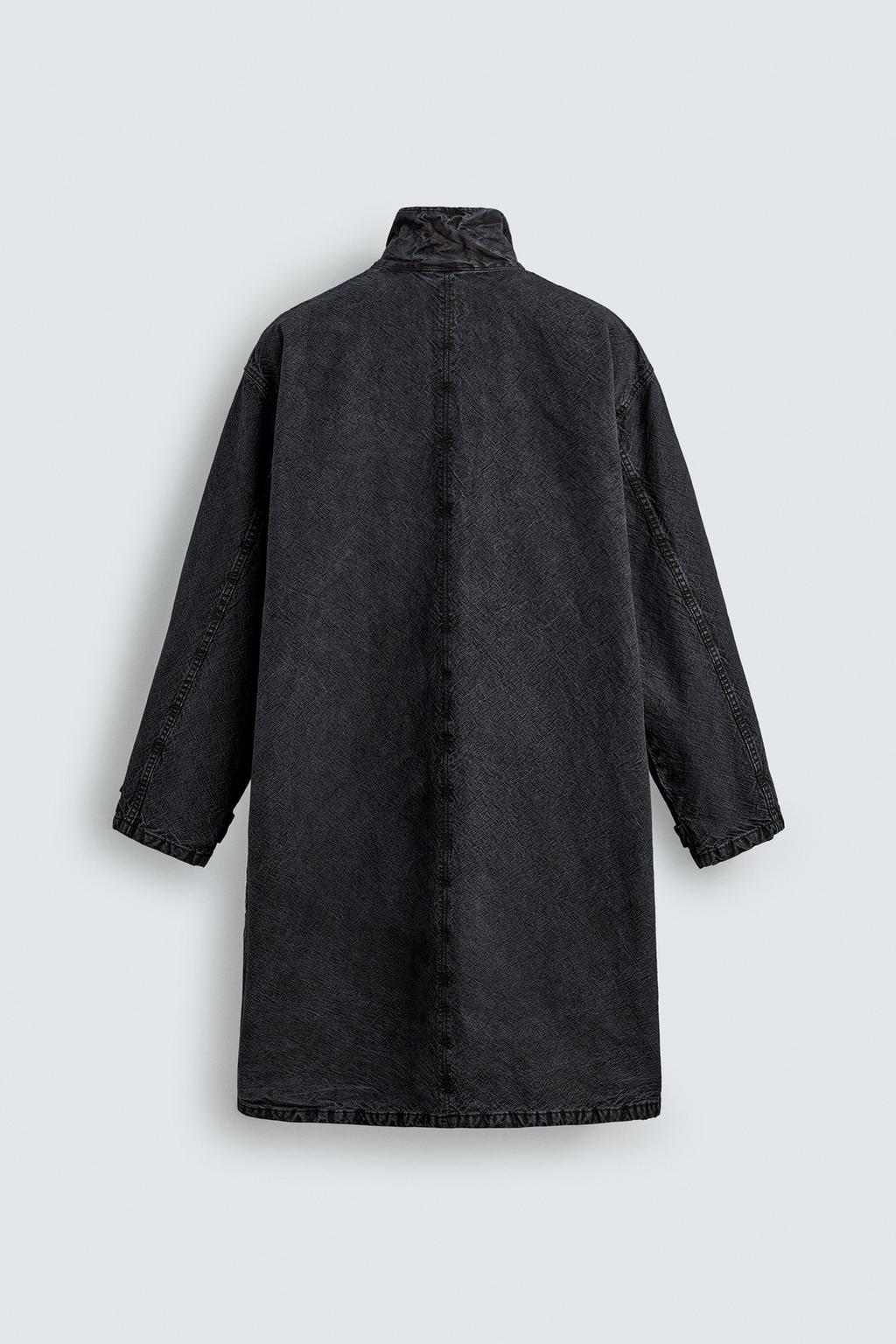 ПАЛЬТО ИЗ ДЕНИМА RELAXED FIT