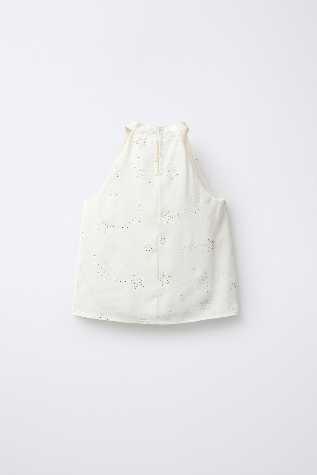 ТОП С ГОРЛОВИНОЙ ХАЛТЕР И СТРАЗАМИ