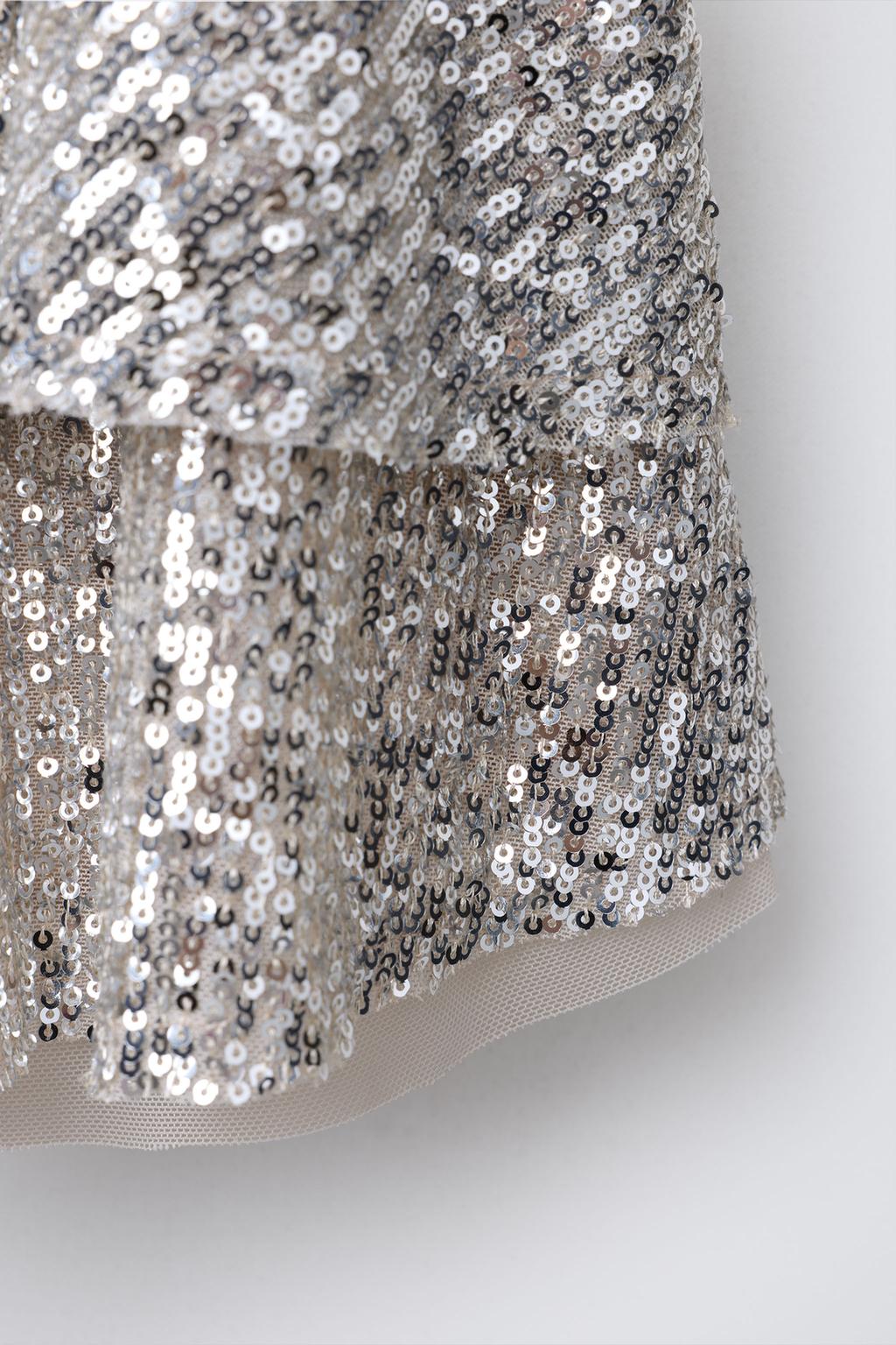 МИНИ-ЮБКА С ПАЙЕТКАМИ