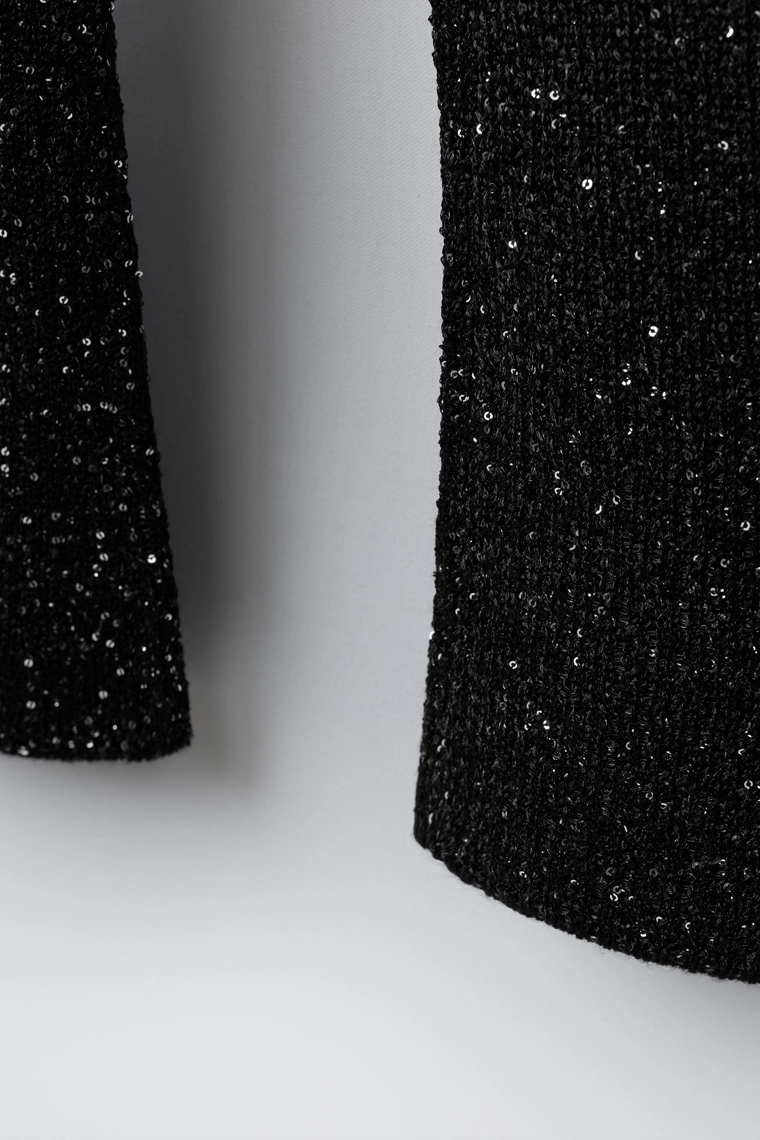 БРЮКИ FLARE С ПАЙЕТКАМИ