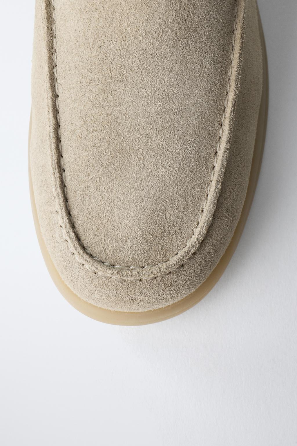 КОЖАНЫЕ БОТИНКИ В МОРСКОМ СТИЛЕ