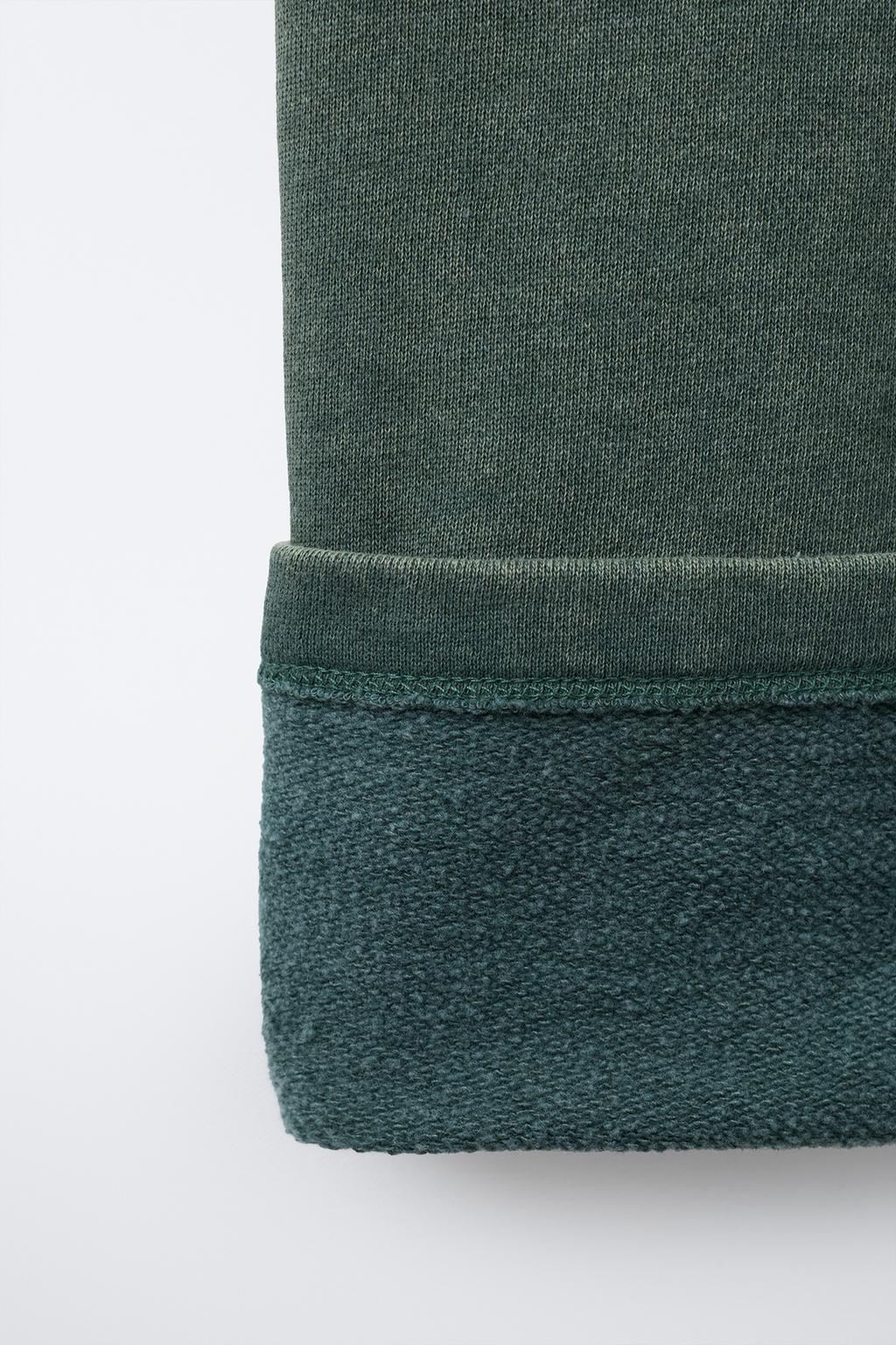 БРЮКИ BALLOON С ЭФФЕКТОМ ПОТЕРТОСТИ