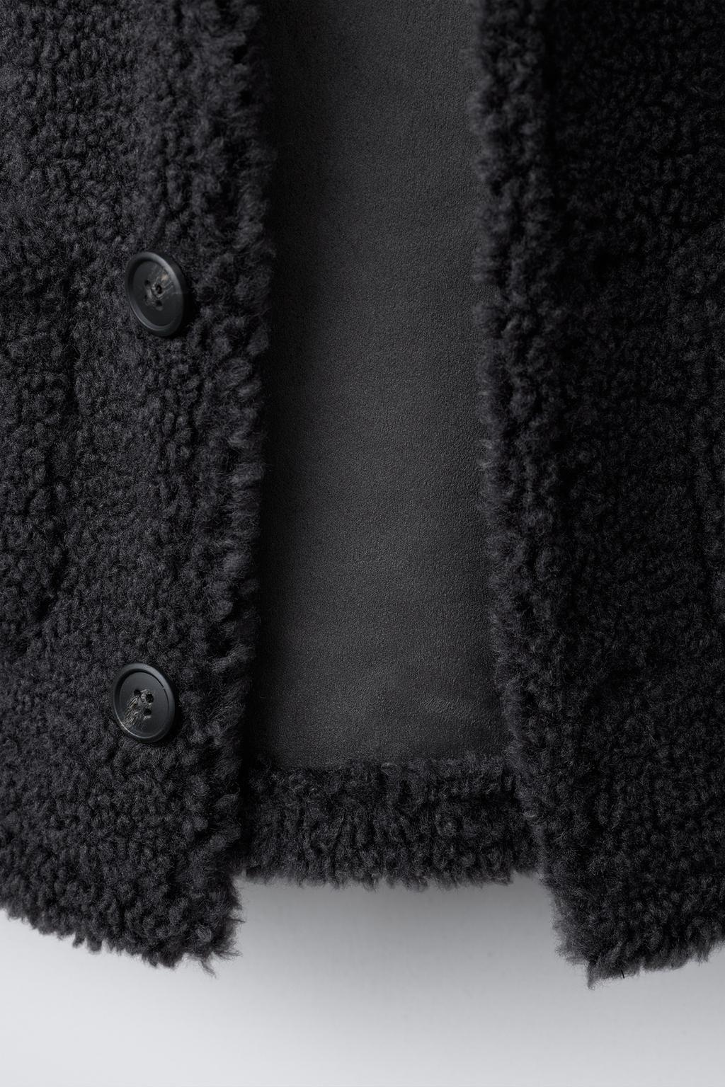 ПАЛЬТО ИЗ ИСКУССТВЕННОЙ ОВЧИНЫ