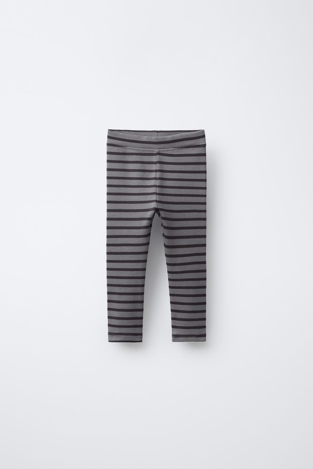 НАБОР ИЗ ДВУХ ЛЕГИНСОВ: С ПРИНТОМ И ОДНОТОННЫЕ