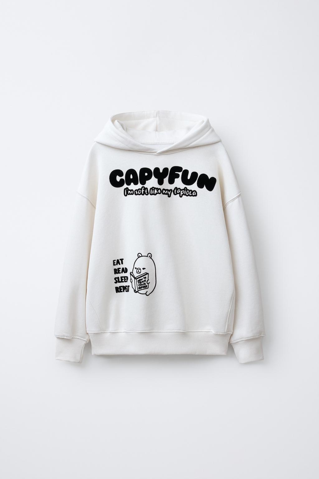 ХУДИ С КАПЮШОНОМ CAPIBARA CAPYFUN ©