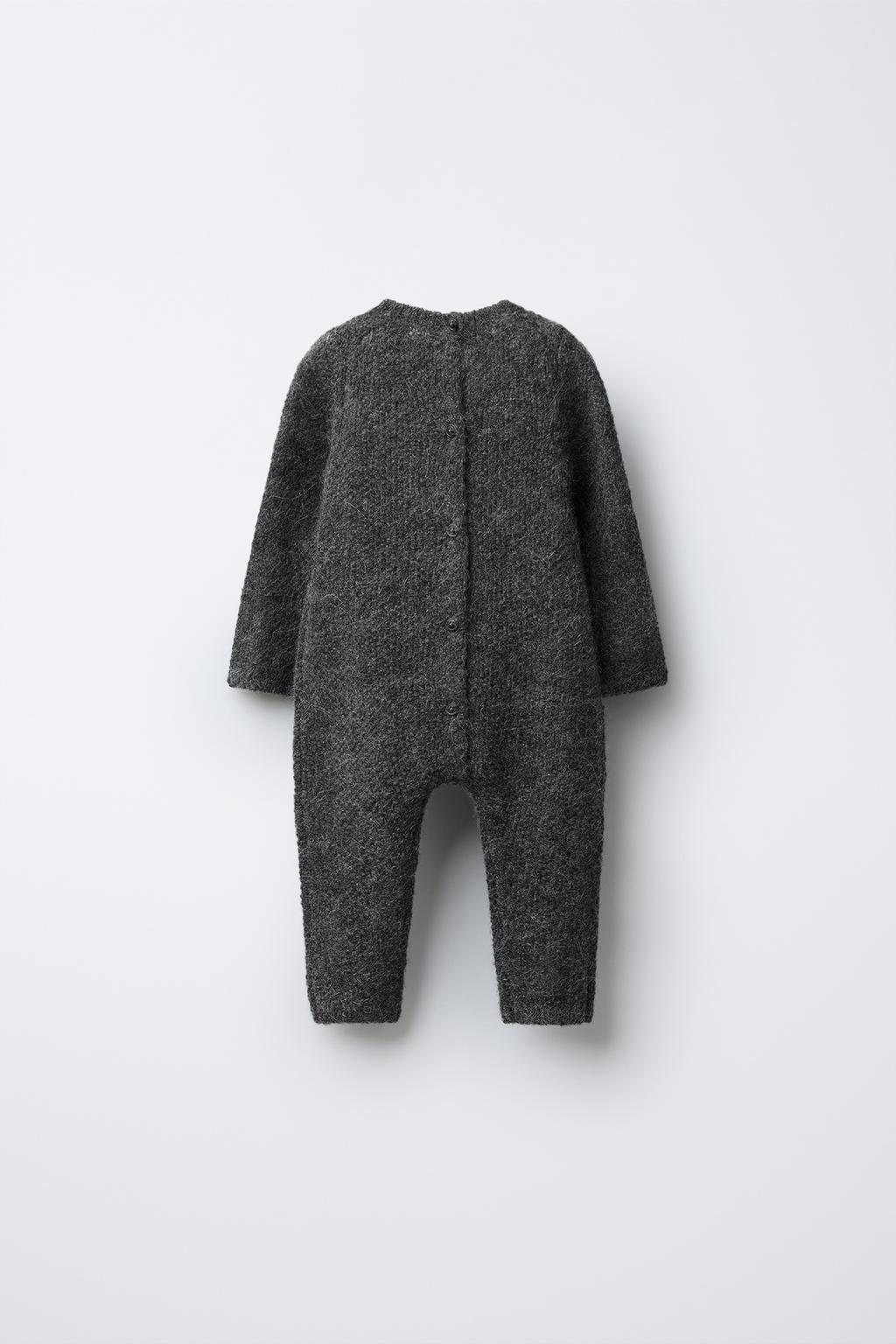 ДЛИННЫЙ КОМБИНЕЗОН С ШЕРСТЬЮ