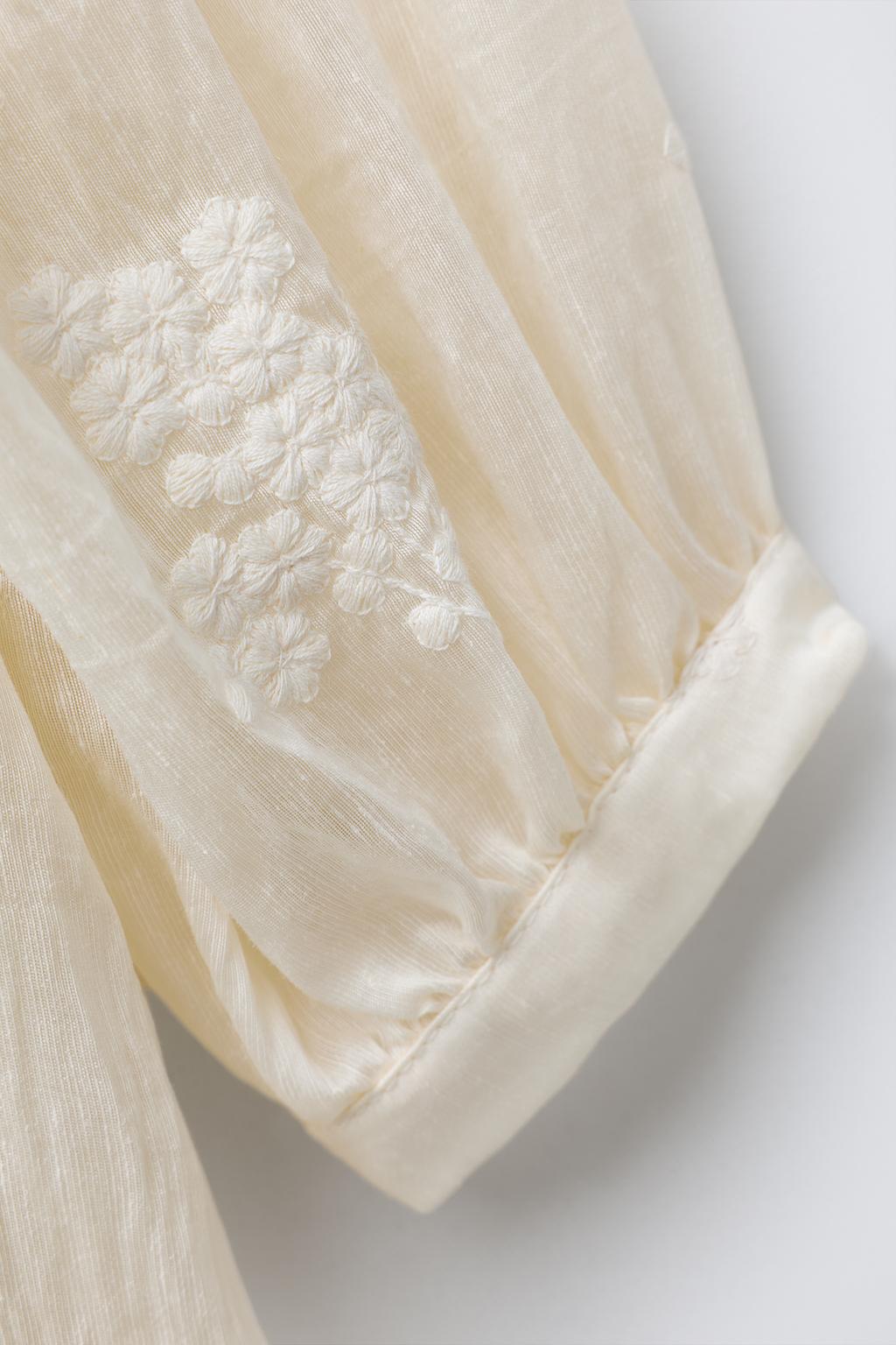 ПЛАТЬЕ С ВЫШИТЫМИ ЦВЕТАМИ