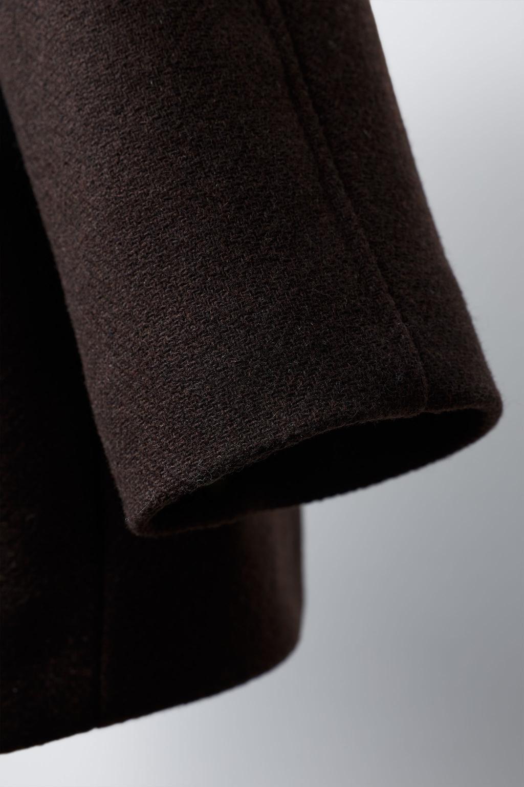 ПАЛЬТО ИЗ СМЕСОВОЙ ШЕРСТИ