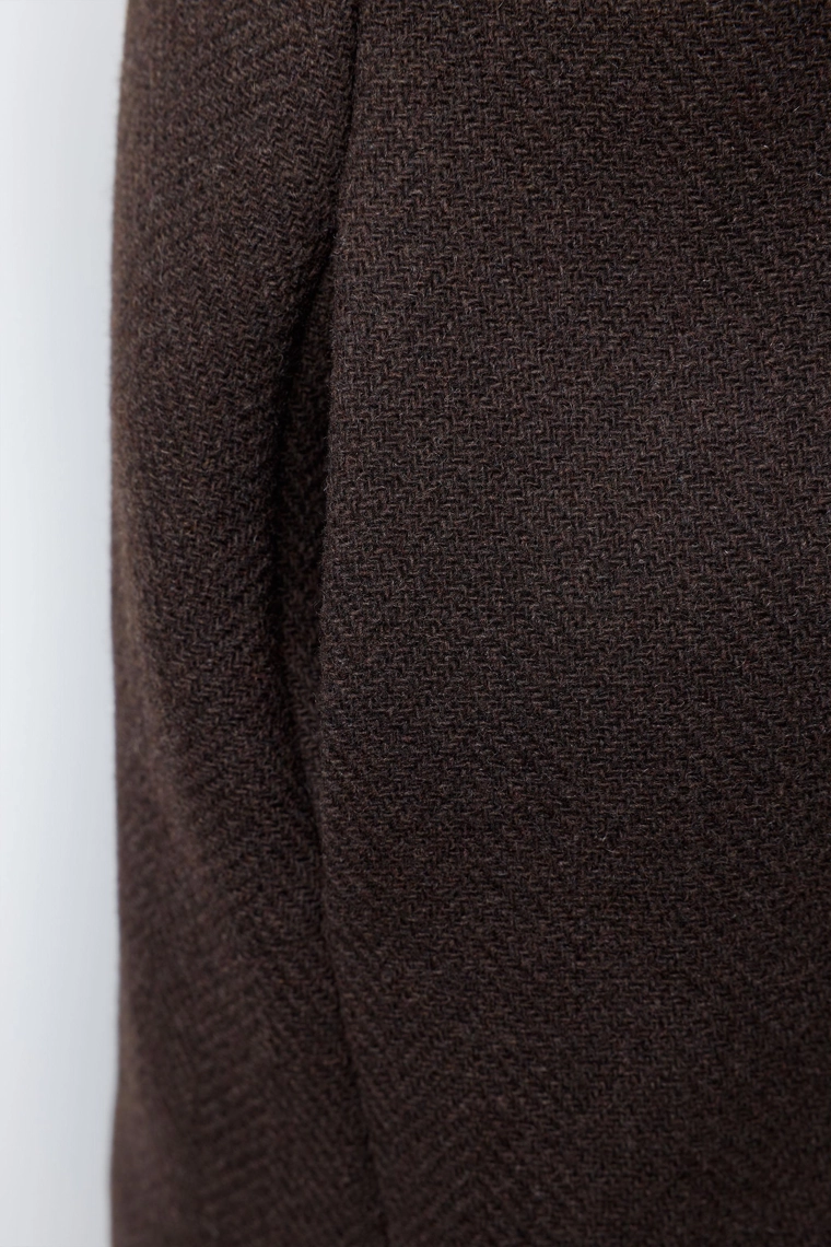 ПАЛЬТО ИЗ СМЕСОВОЙ ШЕРСТИ