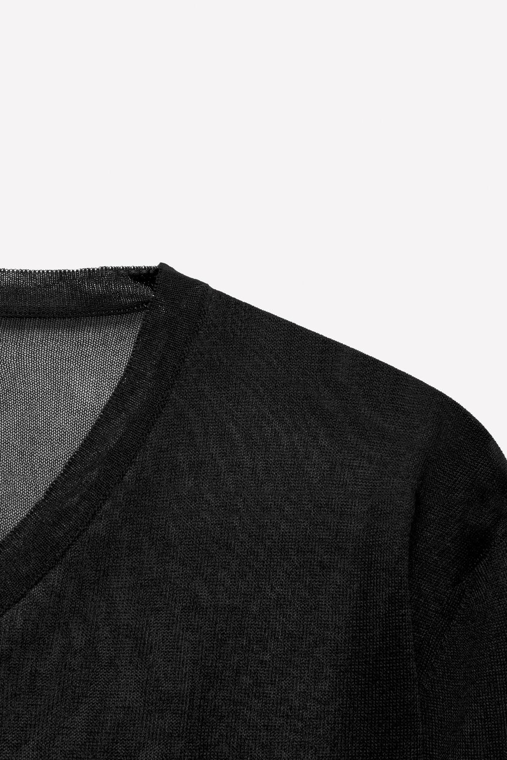 Джемпер из прозрачного трикотажа ludovic de saint sernin x zara