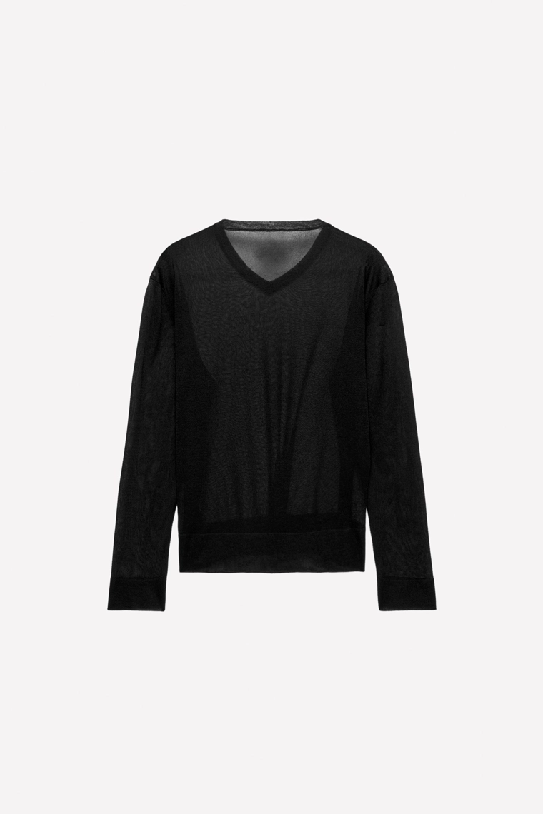 Джемпер из прозрачного трикотажа ludovic de saint sernin x zara