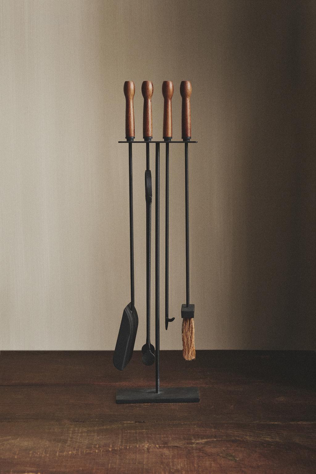 Подставка для камина из железа