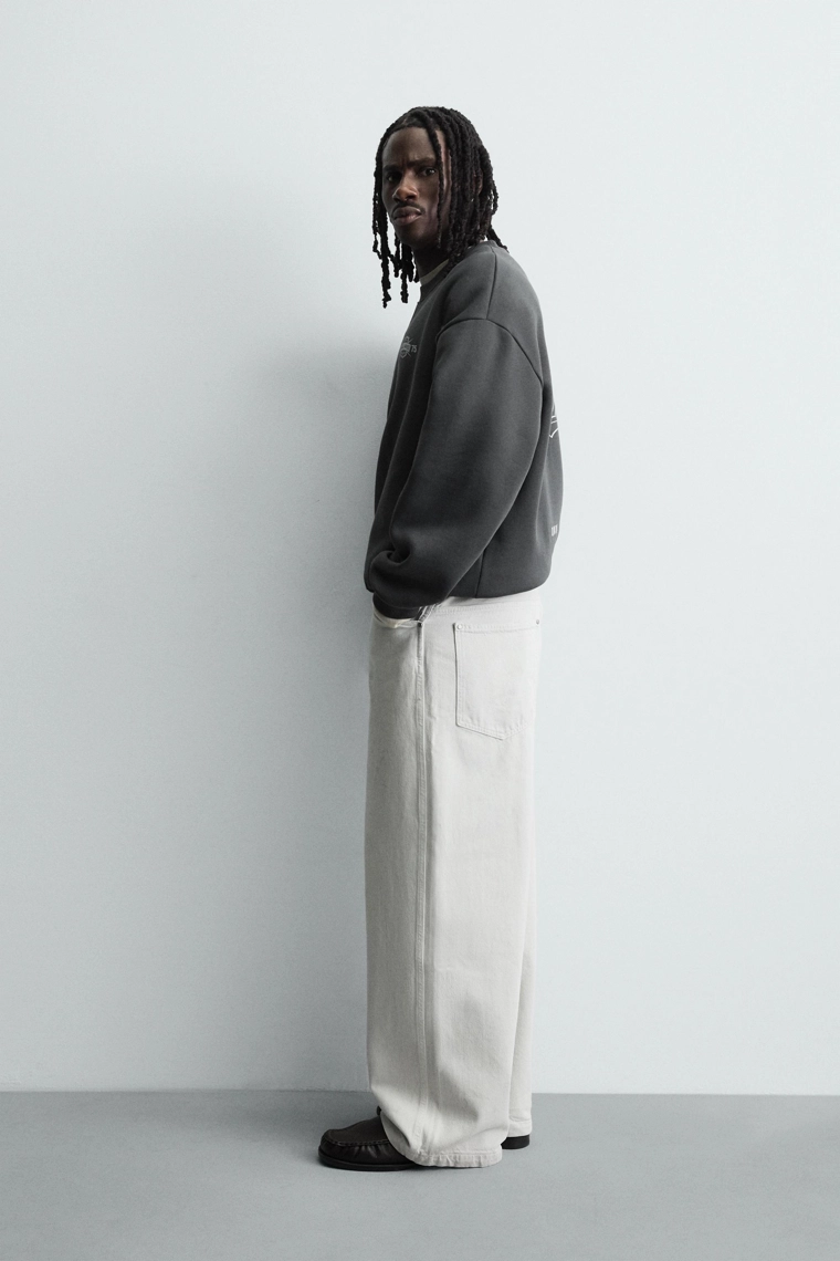 ТОЛСТОВКА С КОМБИНИРОВАННЫМ ПРИНТОМ