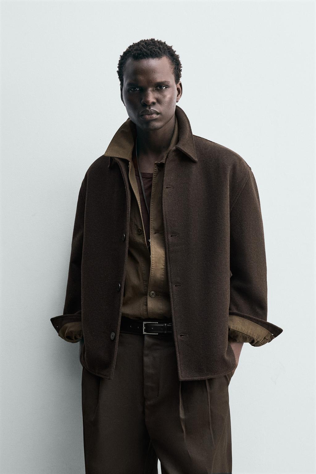 КУРТКА-РУБАШКА ИЗ ШЕРСТИ