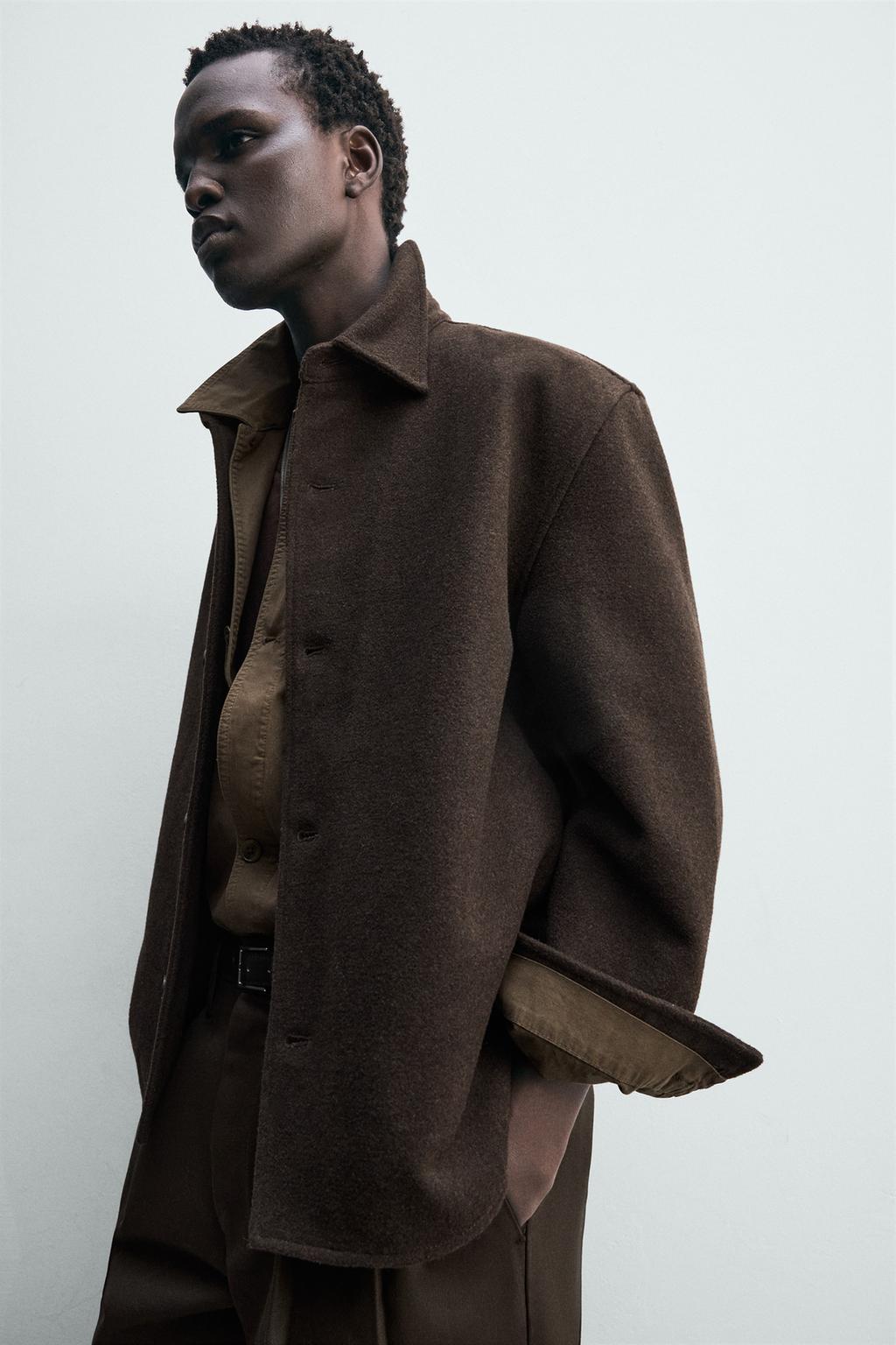 КУРТКА-РУБАШКА ИЗ ШЕРСТИ