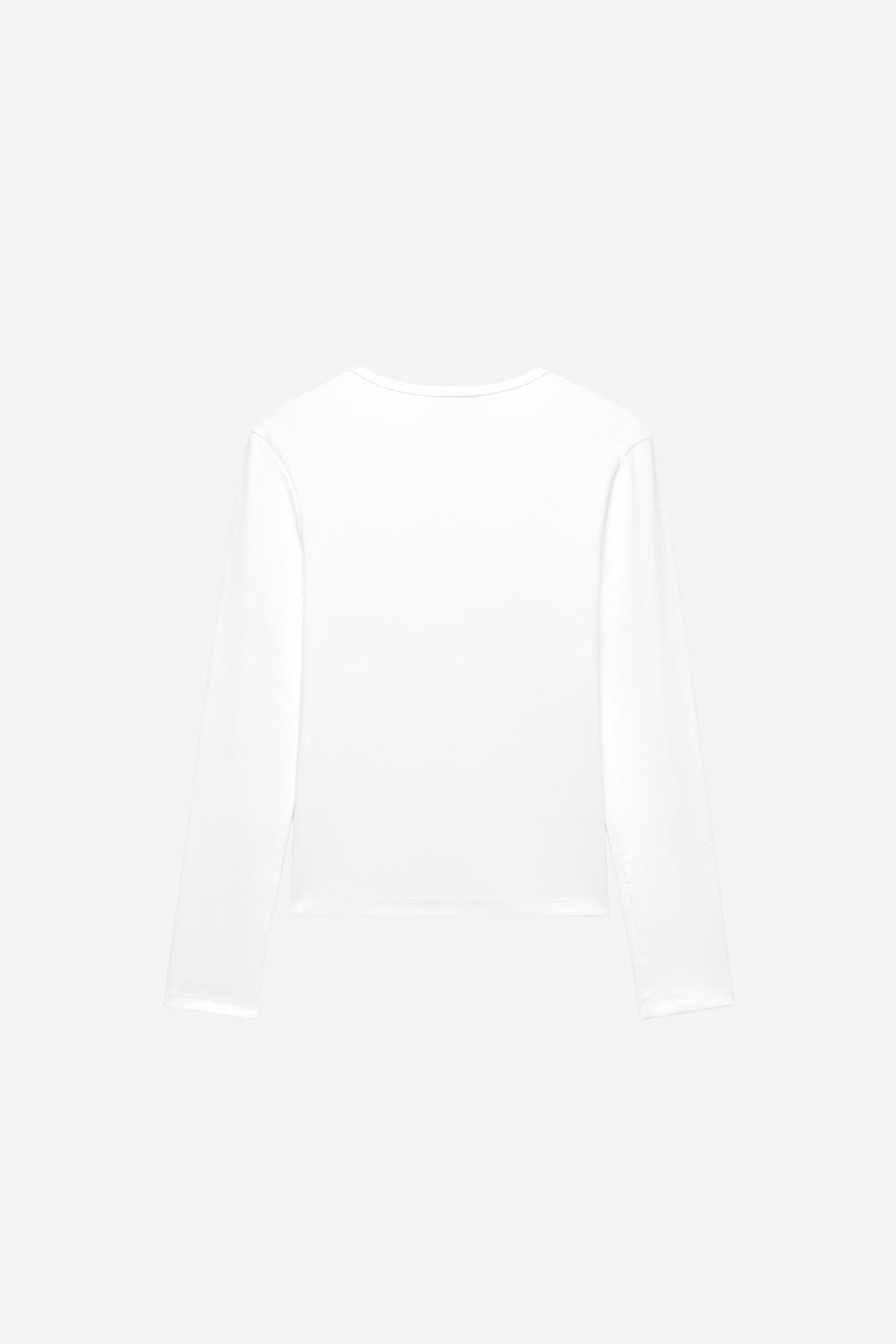 Футболка с логотипом из страз ludovic de saint sernin x zara