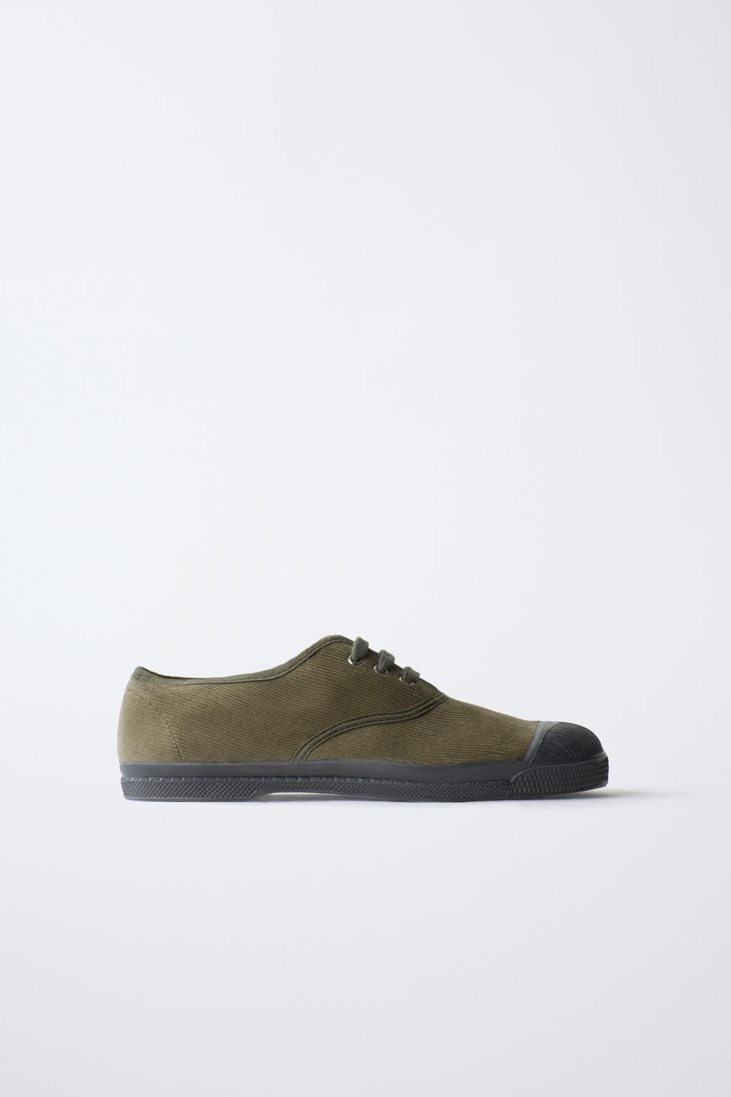 Кеды из бархата bensimon ® x zara