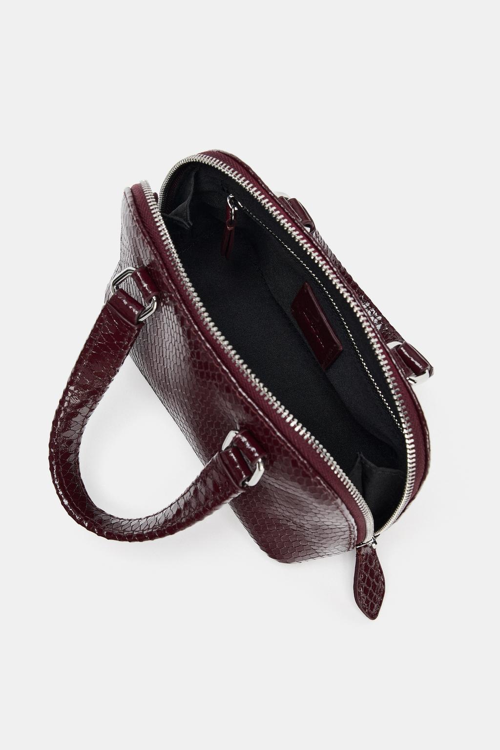 МИНИ-СУМКА С ТИСНЕНИЕМ