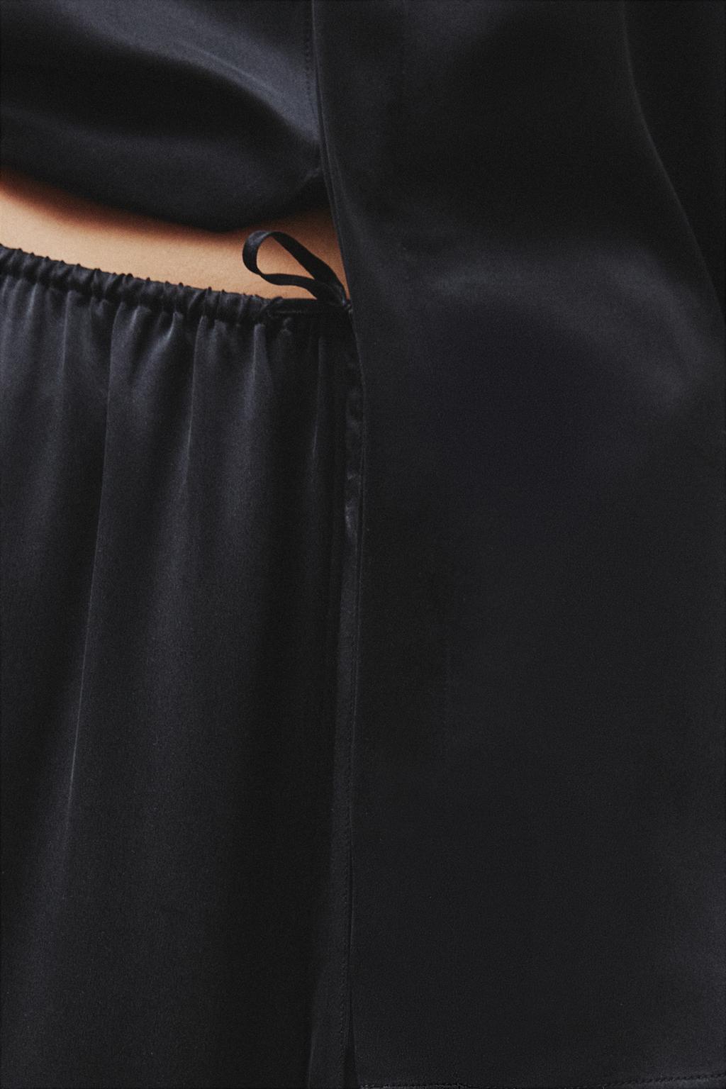 Шелковые брюки