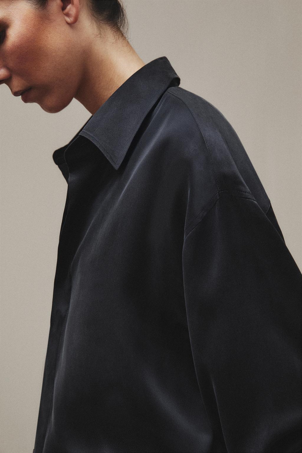 Шёлковая рубашка