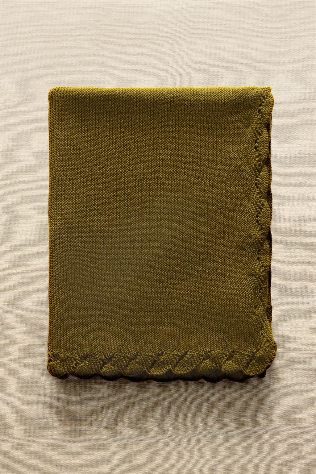 Детский плед с крючком