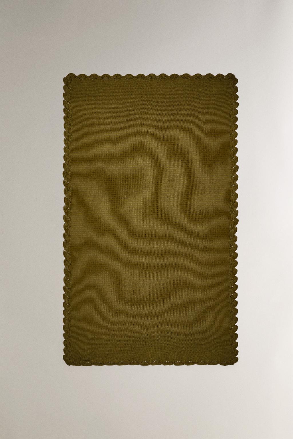 Детский плед с крючком