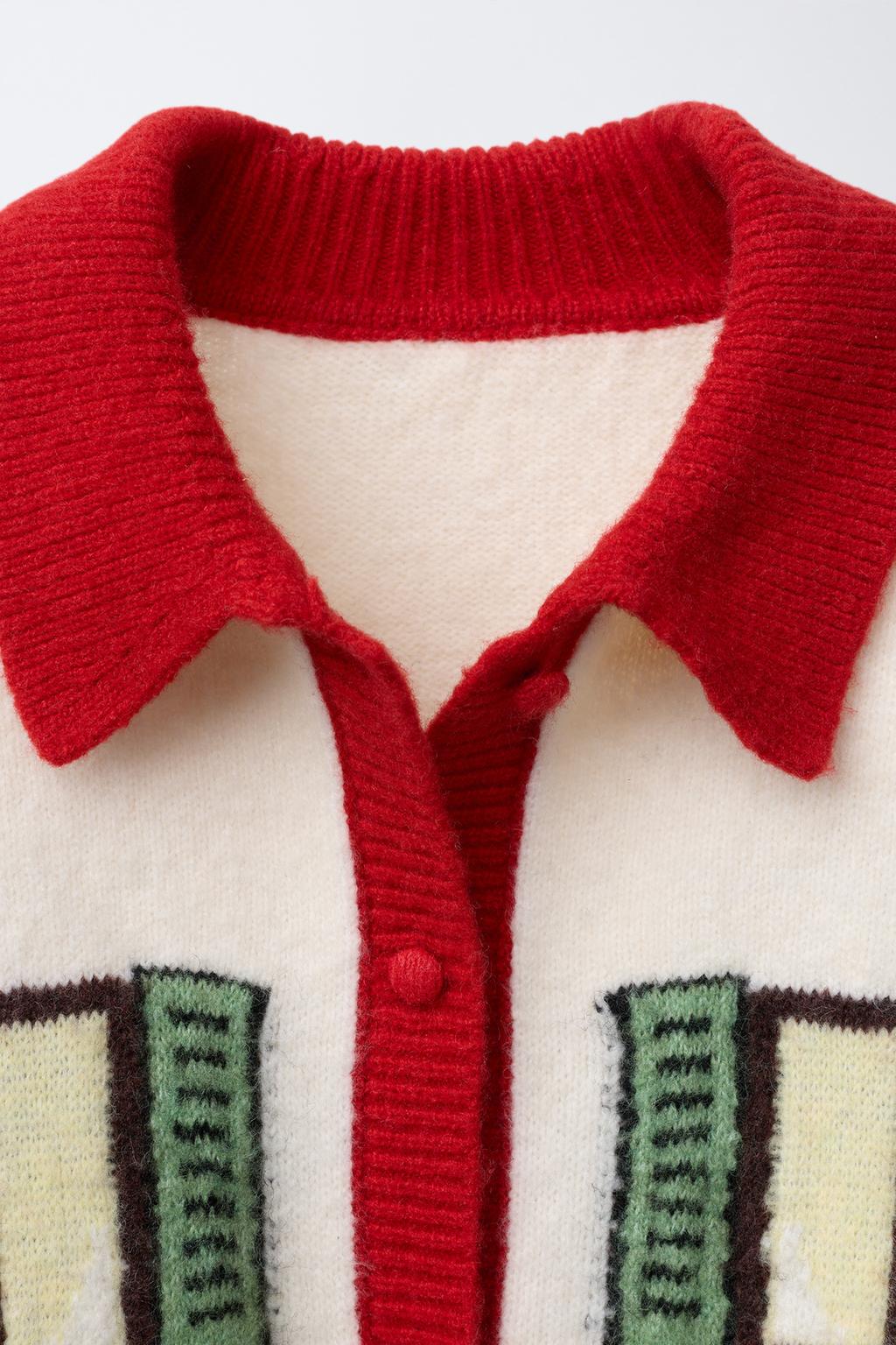 КАРДИГАН С ВЫШИВКОЙ И БАНТАМИ