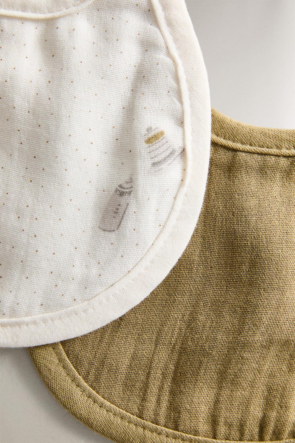 Забавная слюнявчик для младенца (набор из 2)