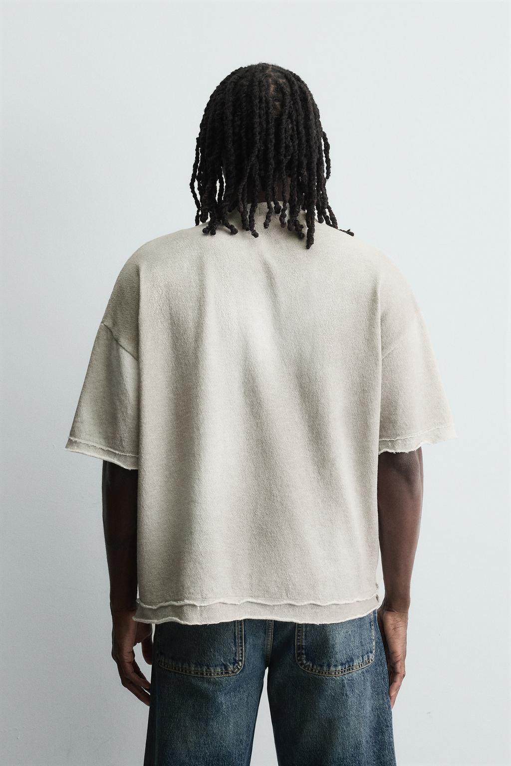 Свитшот с принтом в виде распыления