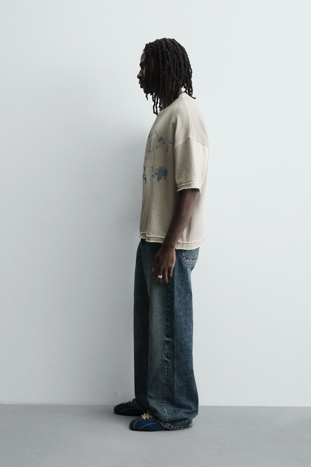 Свитшот с принтом в виде распыления