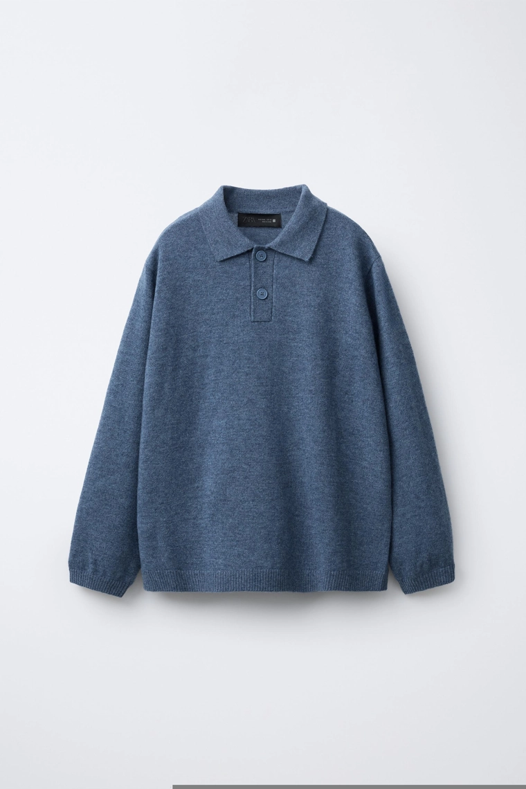 ПОЛО ИЗ 100% ШЕРСТИ