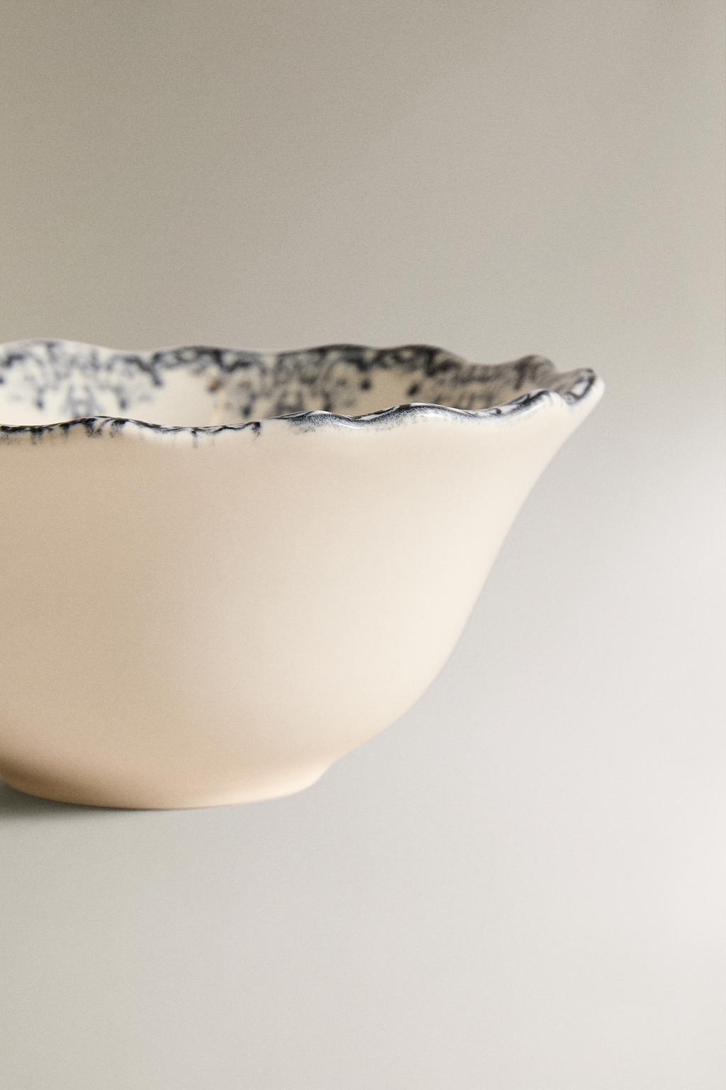 Мини десертная чаша с дизайном для сервировки