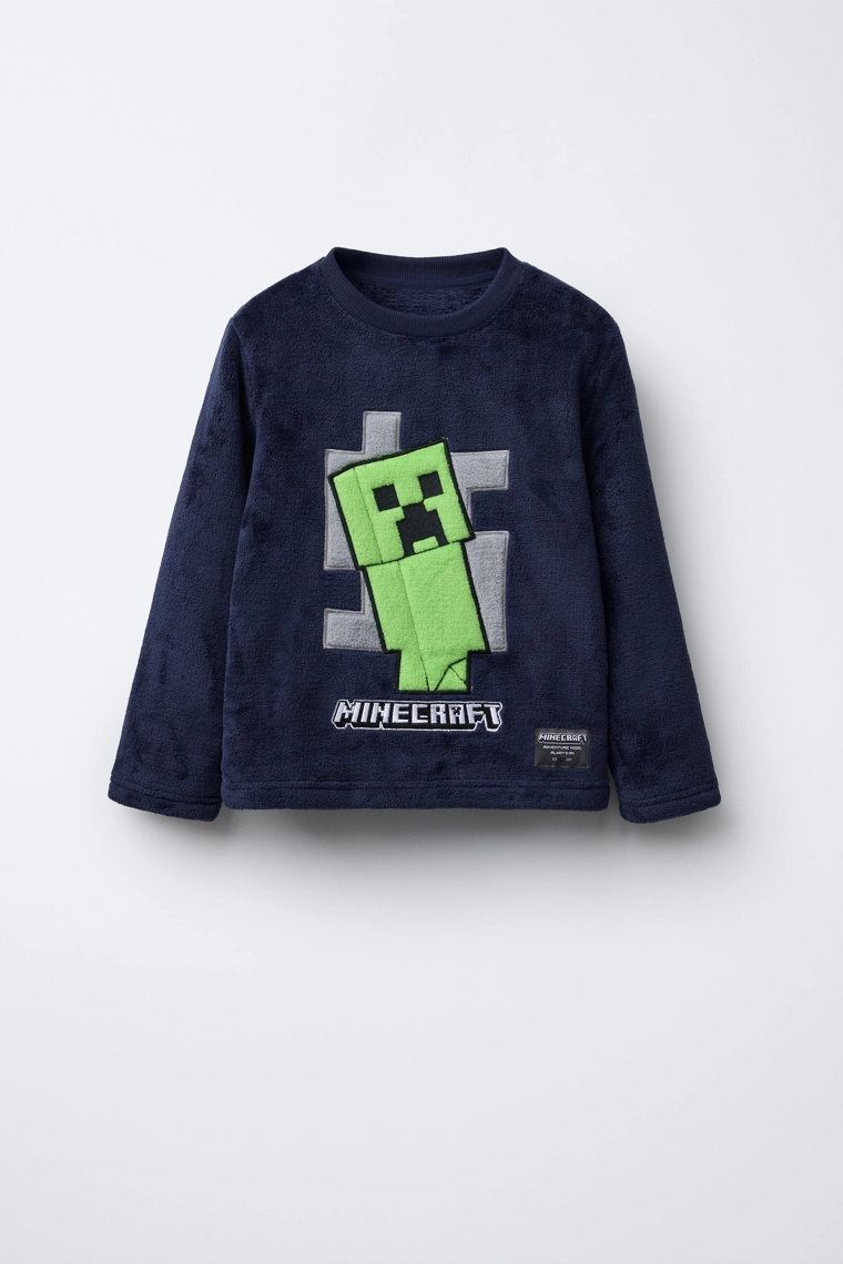 Пижама из флиса ages 6-14 / minecraft © mojang ab. ™