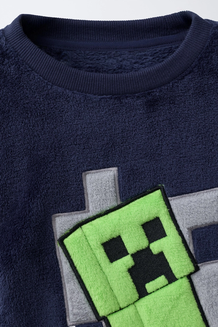 Пижама из флиса ages 6-14 / minecraft © mojang ab. ™