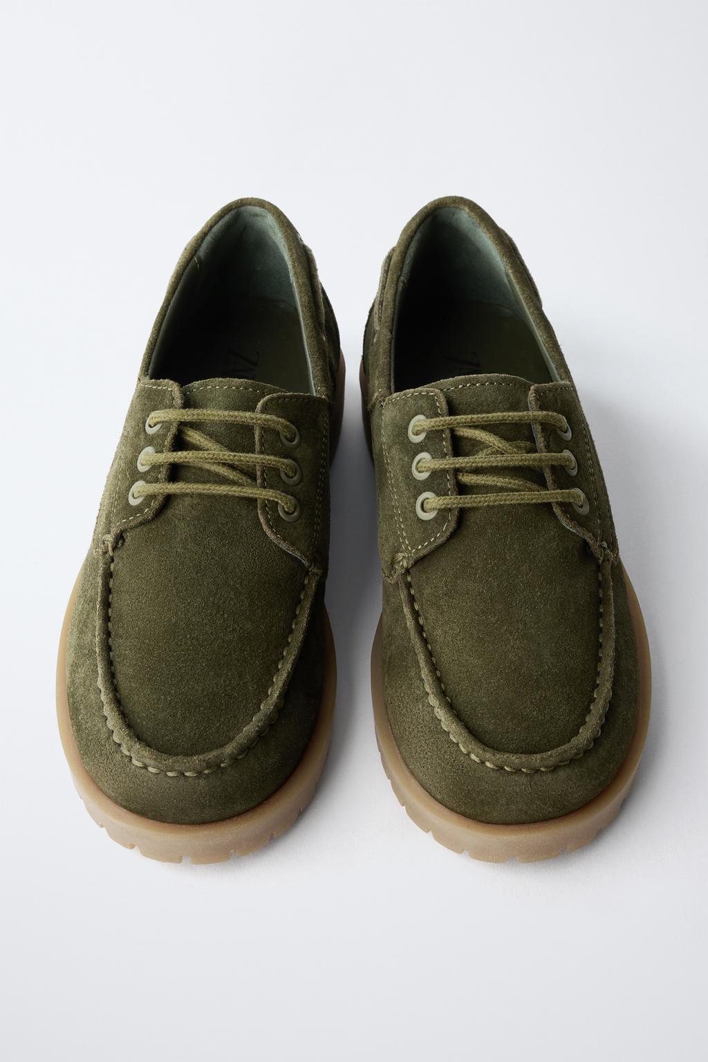 КОЖАНЫЕ ТОПСАЙДЕРЫ