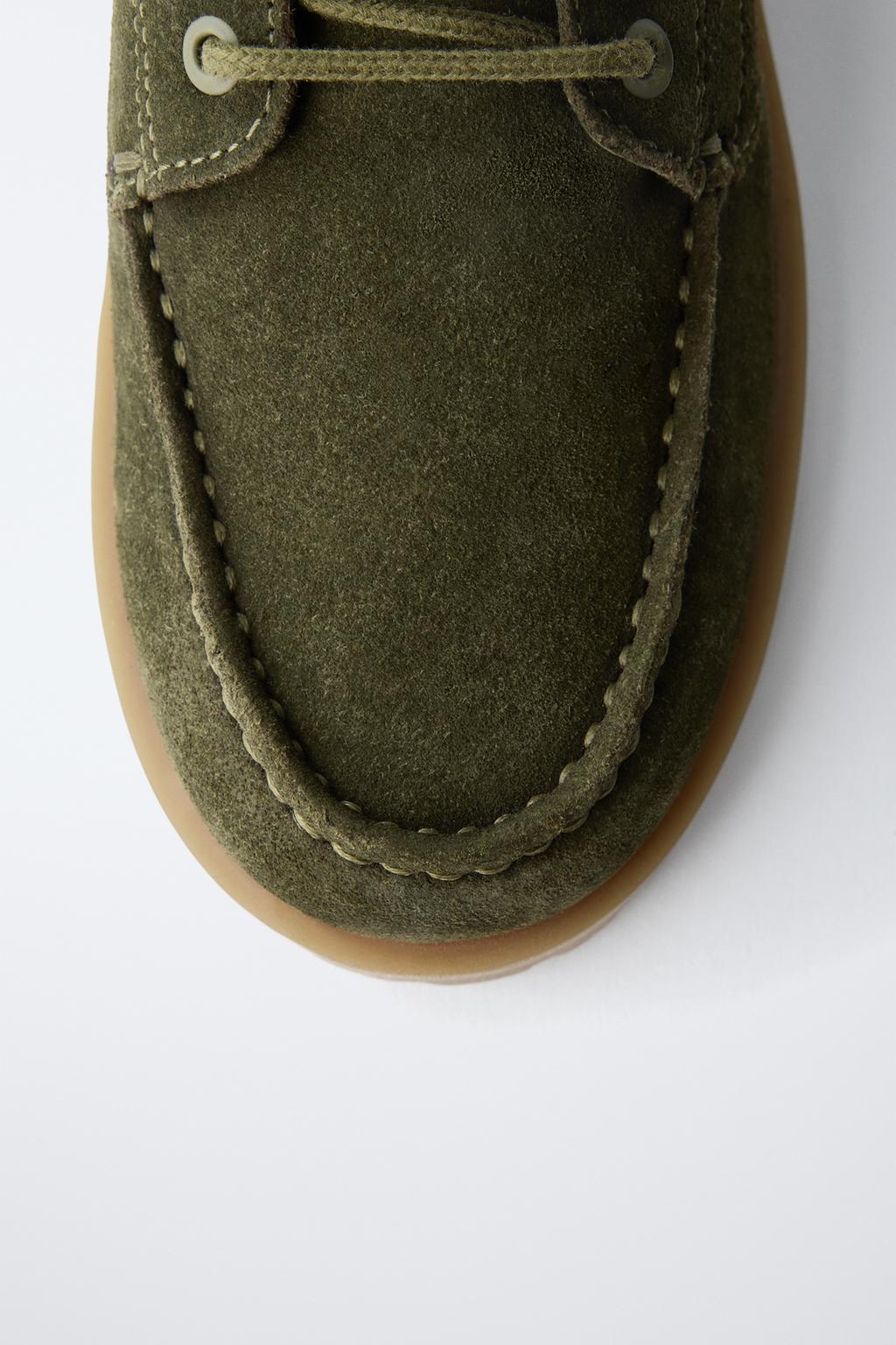 КОЖАНЫЕ ТОПСАЙДЕРЫ