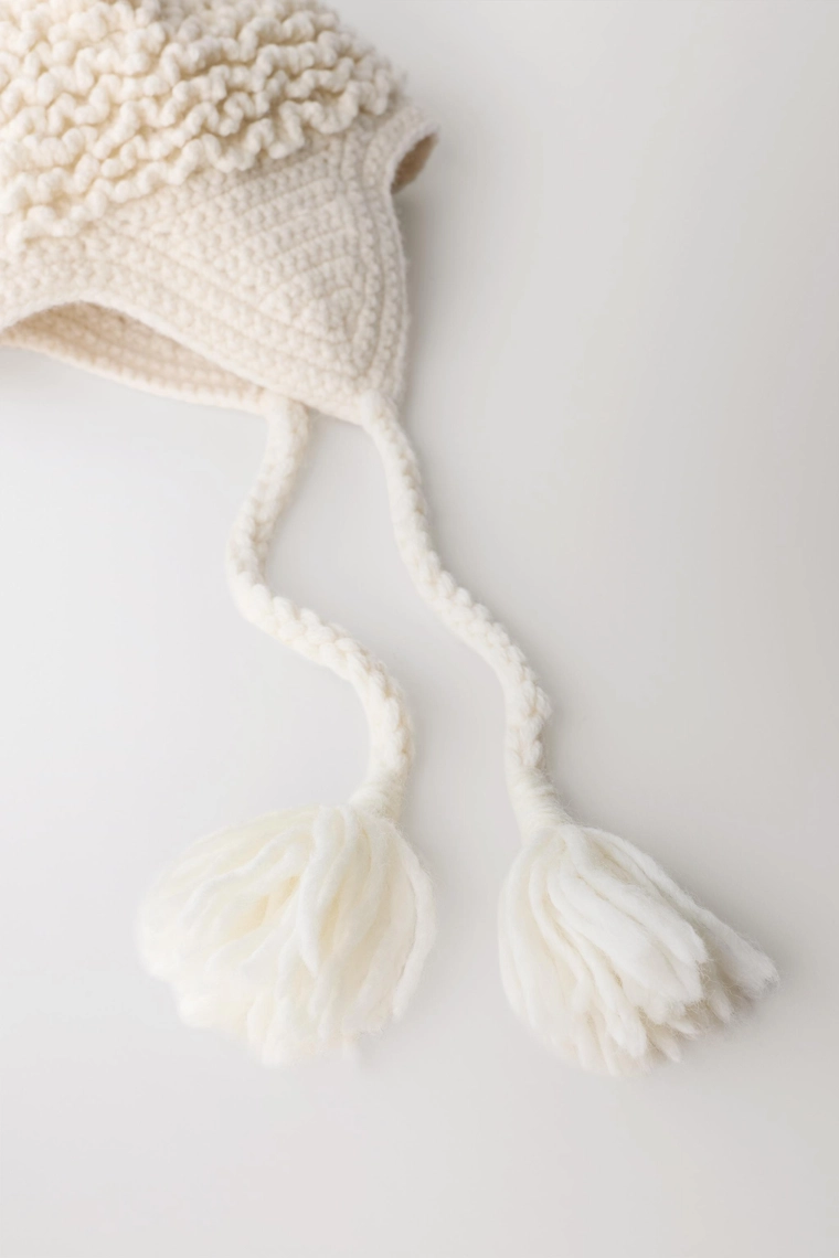 Шапка из 100% шерсти овечка limited edition