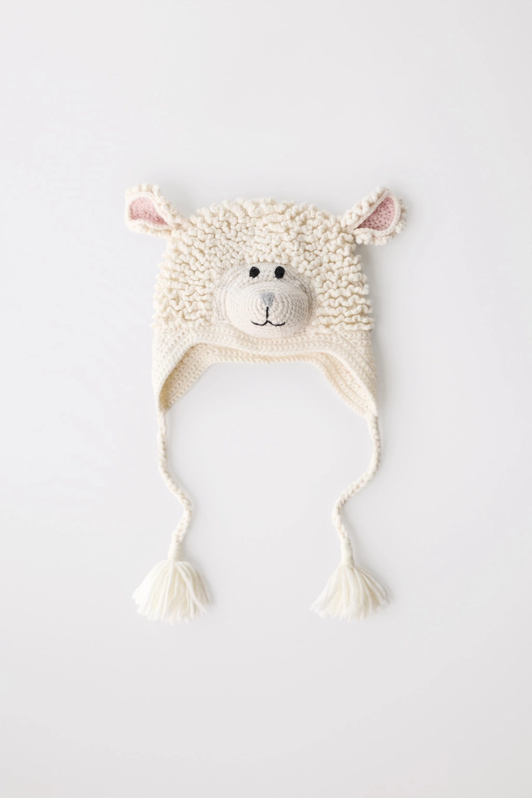 Шапка из 100% шерсти овечка limited edition