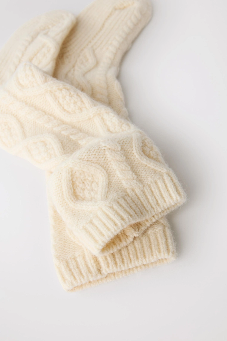 Длинные вязаные носки из 100% шерсти limited edition