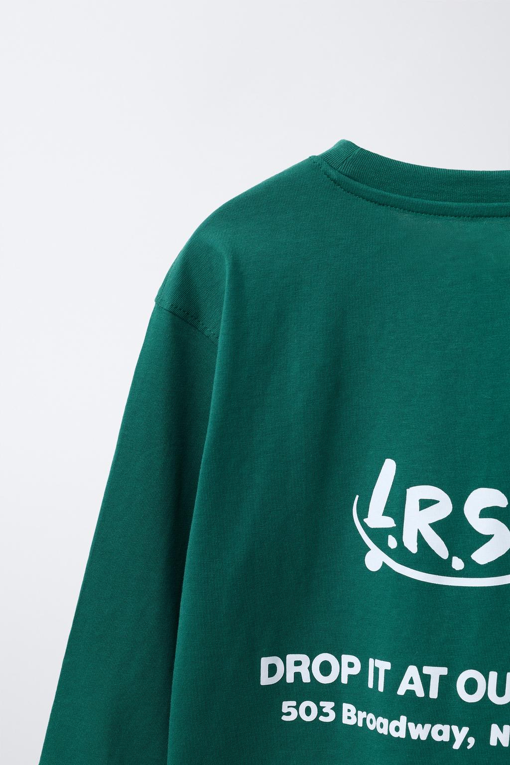 ФУТБОЛКА С ТЕКСТОВЫМ ПРИНТОМ