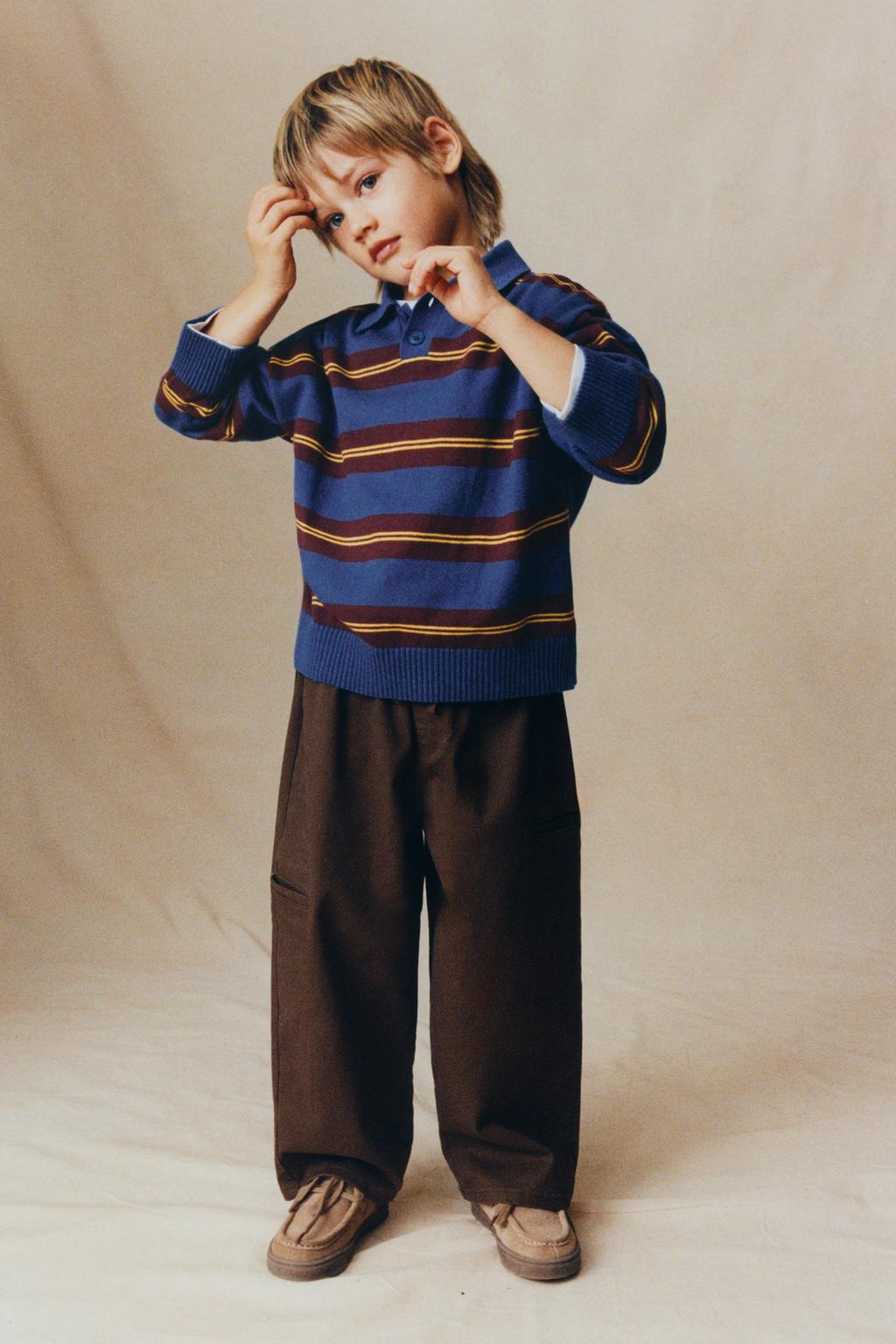 ТРИКОТАЖНОЕ ПОЛО В ПОЛОСКУ