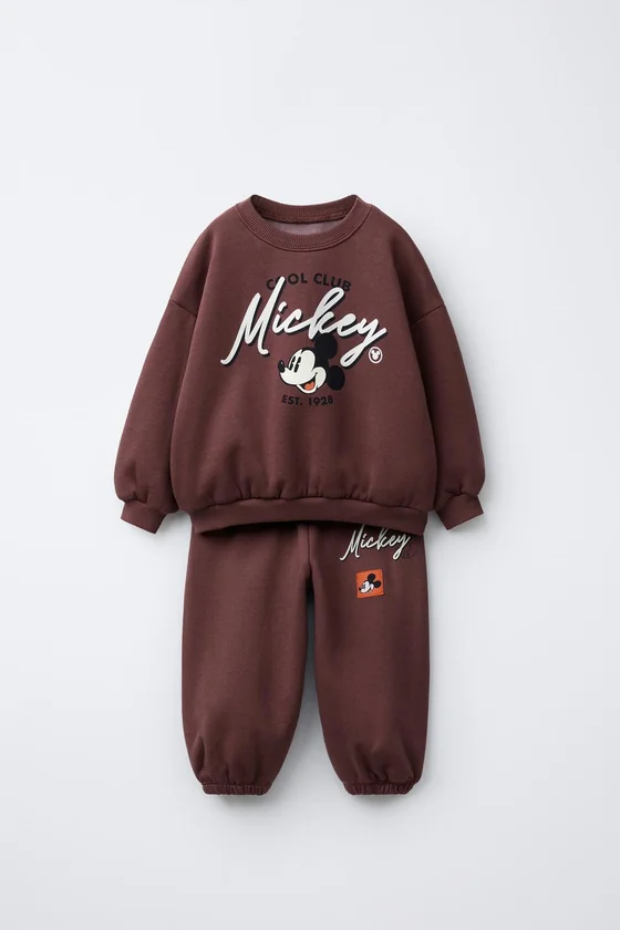 КОМПЛЕКТ ИЗ ТОЛСТОВКИ И ДЖОГГЕРОВ С ПРИНТОМ MICKEY MOUSE © DISNEY