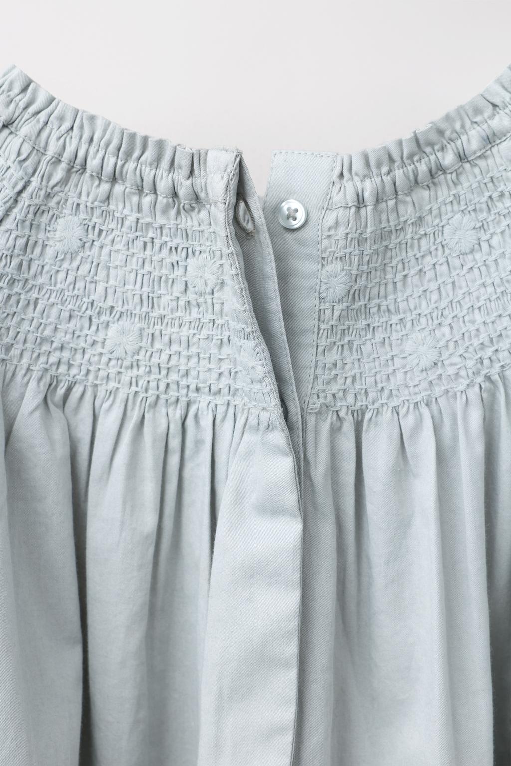 Туника пижамного кроя limited edition с пышной отделкой