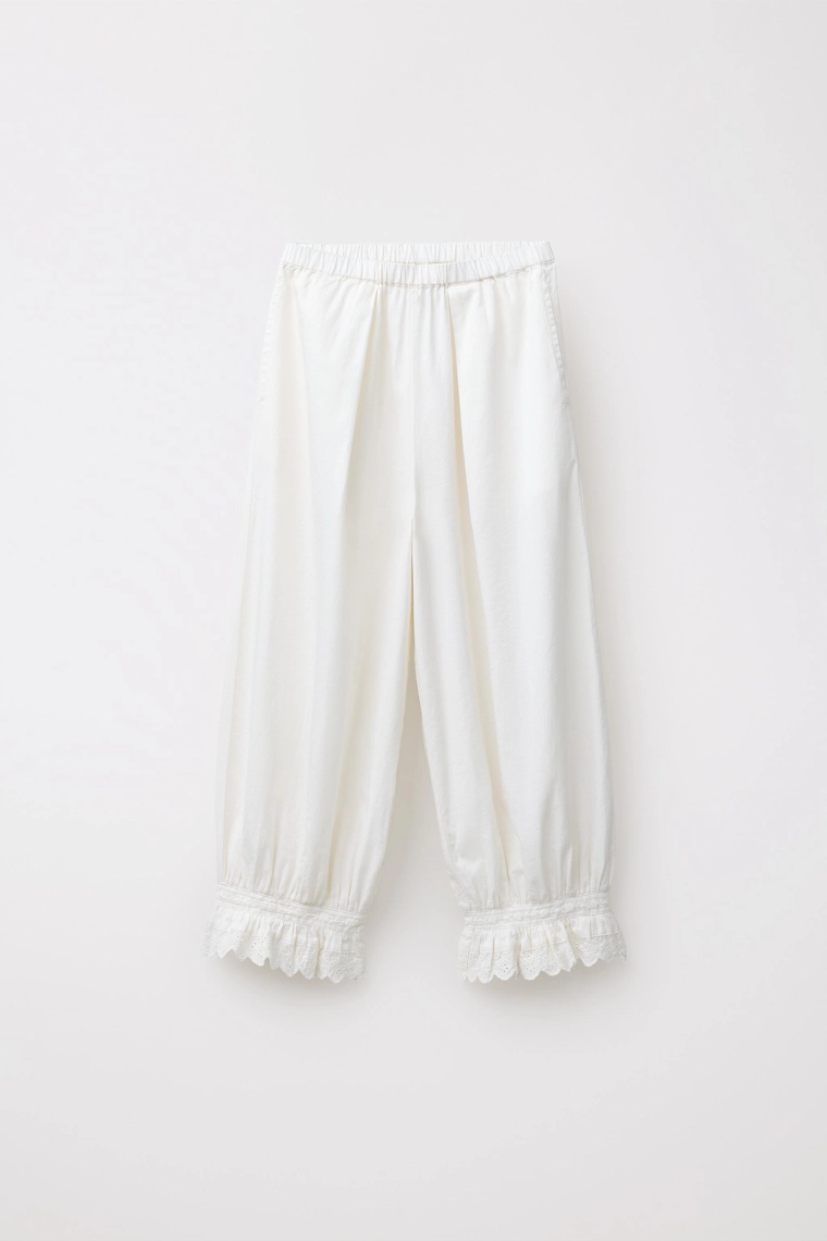 Пижамные брюки limited edition с вышивкой