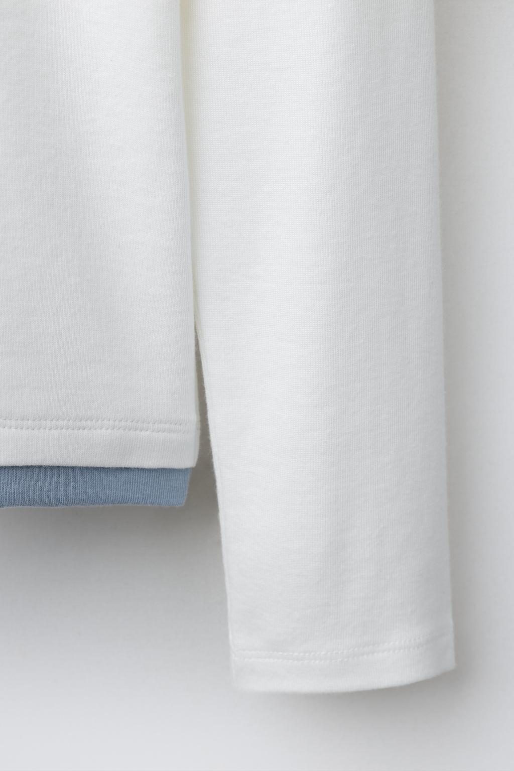 ДВОЙНАЯ ФУТБОЛКА ИЗ МОДАЛА