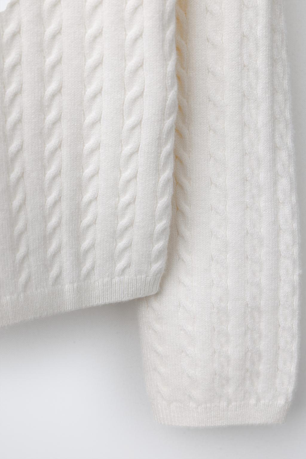 КАРДИГАН С УЗОРОМ «КОСЫ»